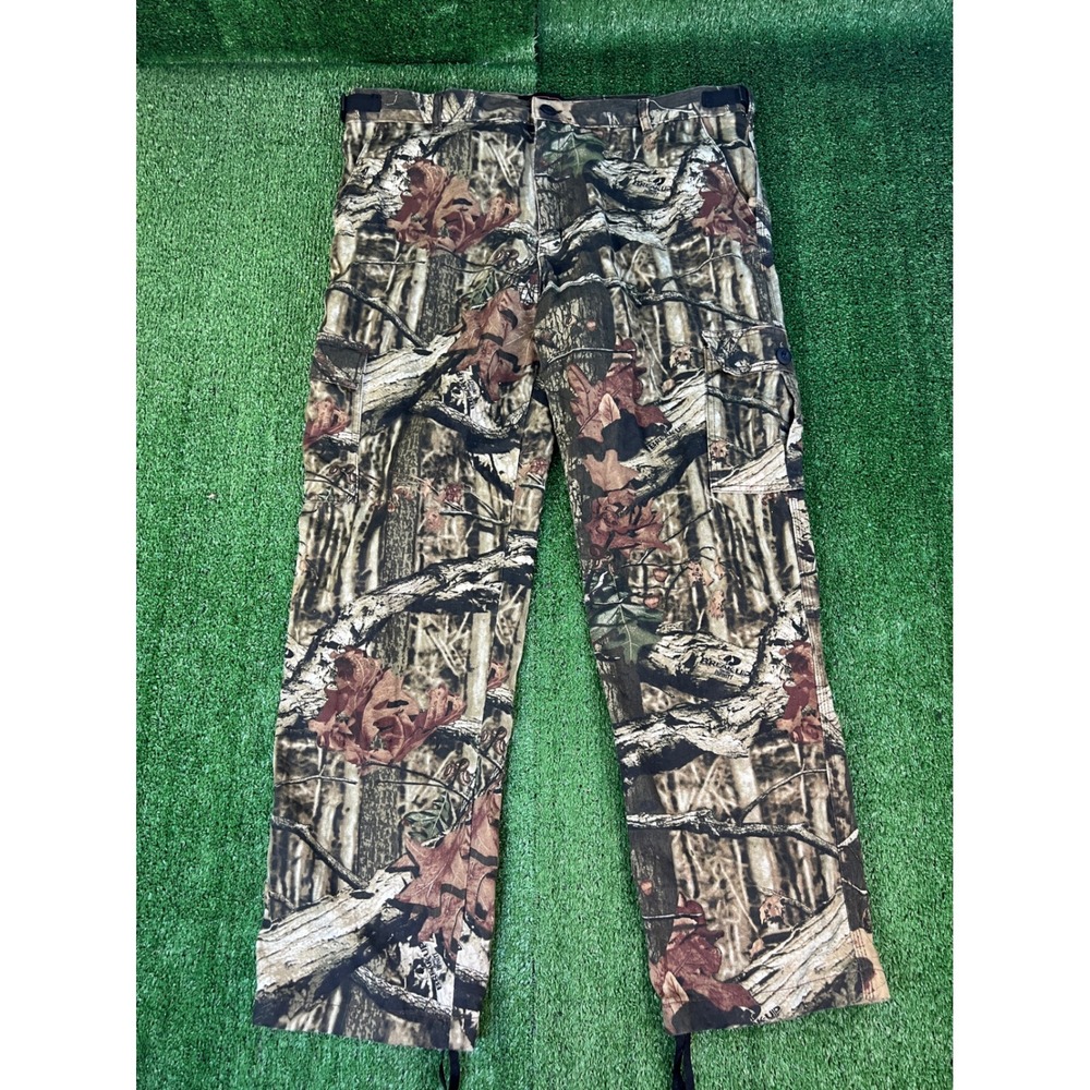 Yukon Gear Mossy Oak Break-Up Infinity Camo Cargo Pants Mens Large Adjustable